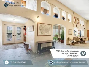 Modern open-concept remodel by Springs Home Improvement in Colorado Springs