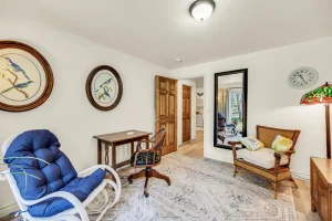 Spacious basement transformed into a functional living space