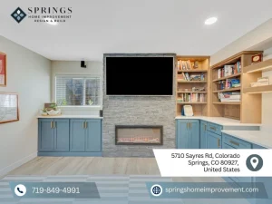 Springs Home Improvement basement designed as home extension